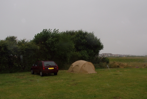 onze tent in Normans Bay