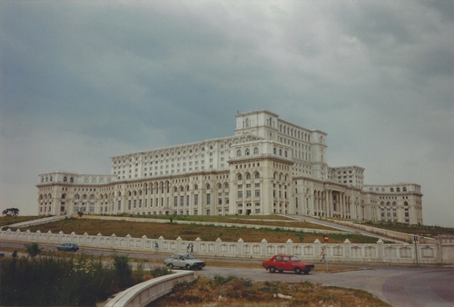 the palace in Bucharest