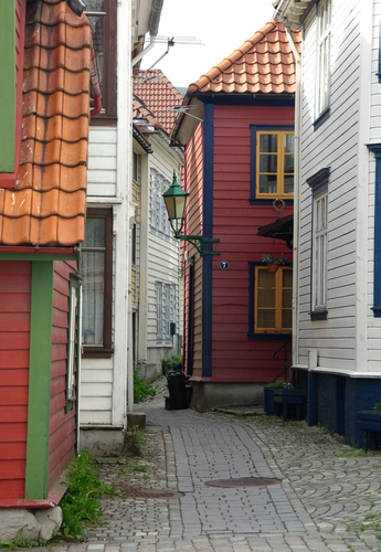 straat in Bergen