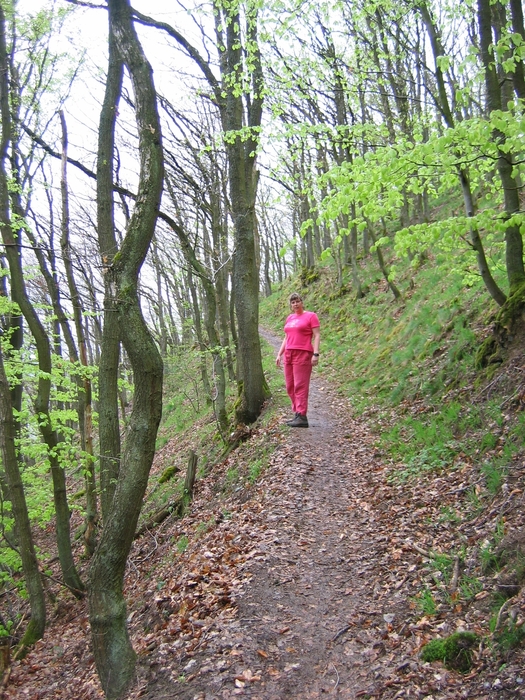 Laura in het bos