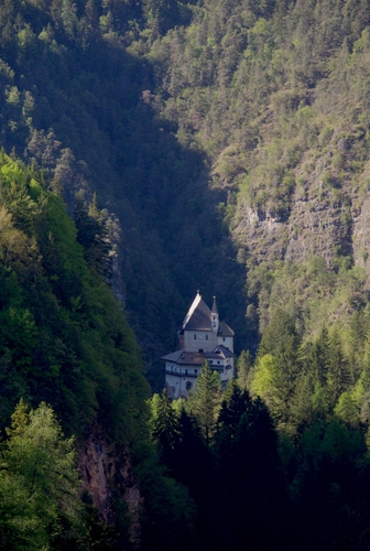 house on a mountain